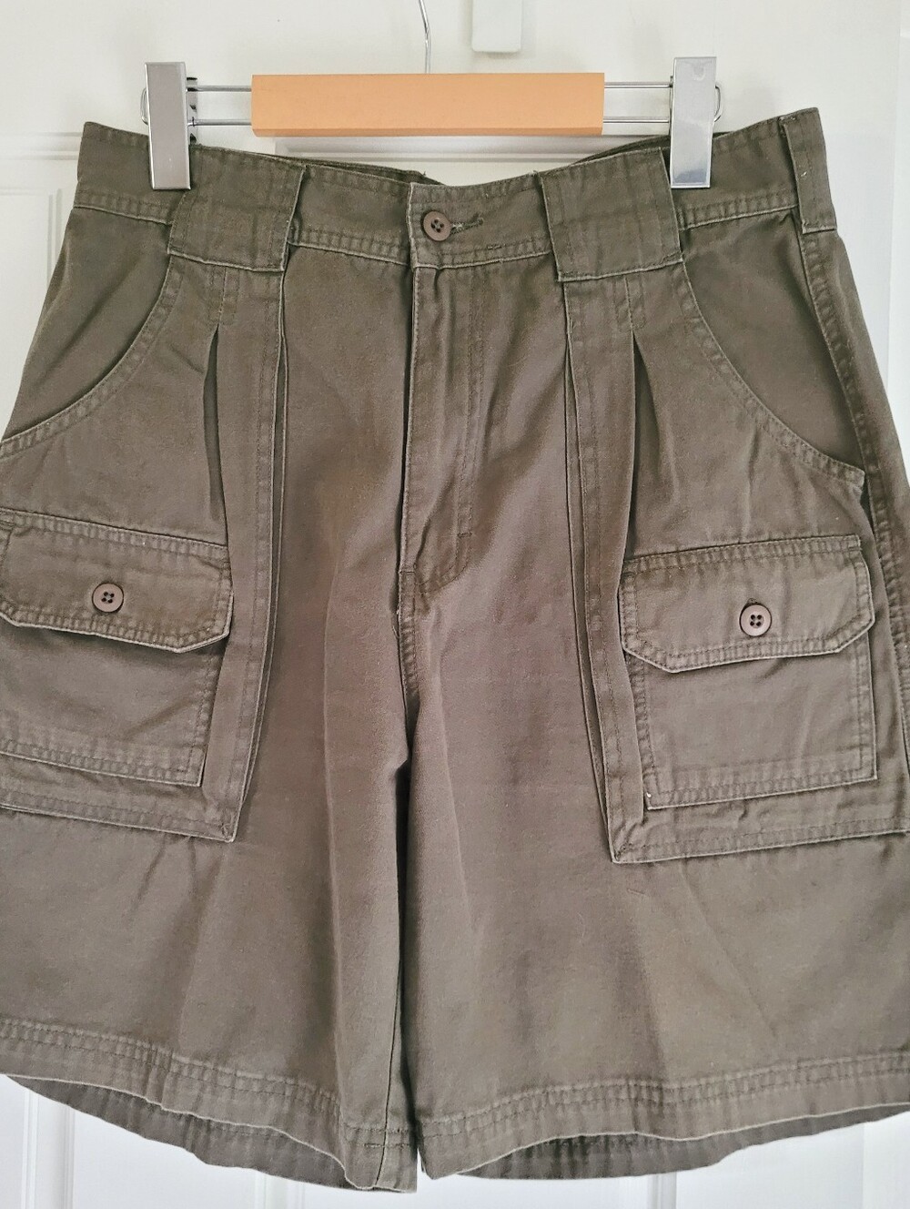 CABELA'S 7 Pocket Hiker.Military/Utility/Hiking/Cargo Pocket, Olive Green Shorts